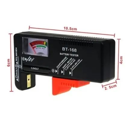Testador de Pilhas e Baterias Modelo Gráfico Aa /Aaa / 3v / 9v - Foto 3