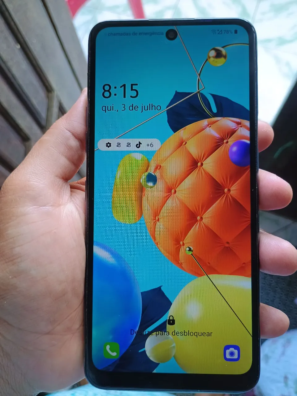 Celular sem defeito