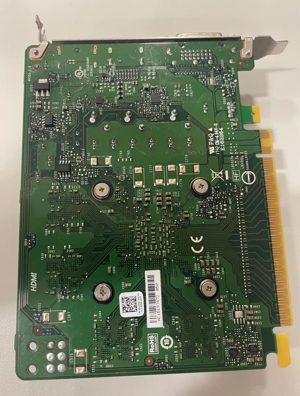 Placa De Vídeo Nvidia Geforce Gtx 1050 Ti 4gb Delll - Foto 2