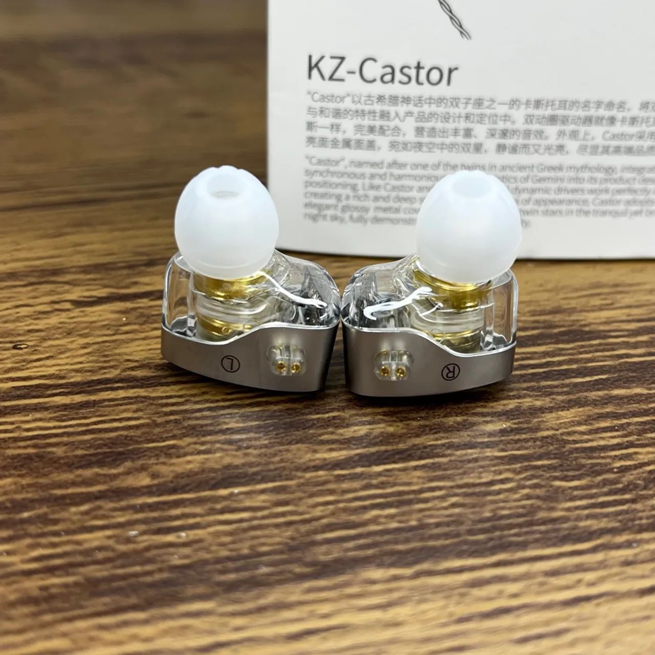 KZ CASTOR COM TUNING FONE DE OUVIDO INEAR RETORNO DE PALCO - Foto 2