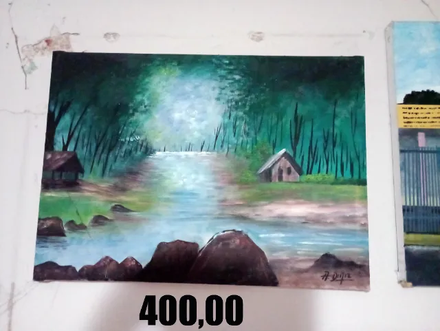 QUADROS FEITOS NO PINCEL