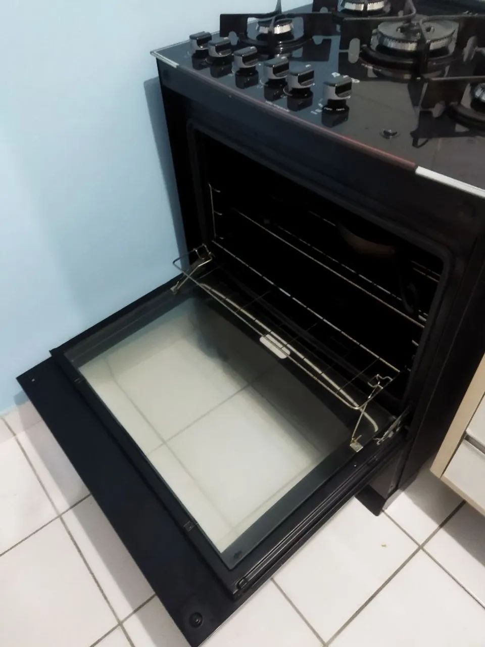 Fogão Dako Supreme 5 Bocas Preto - Seminovo - Foto 3