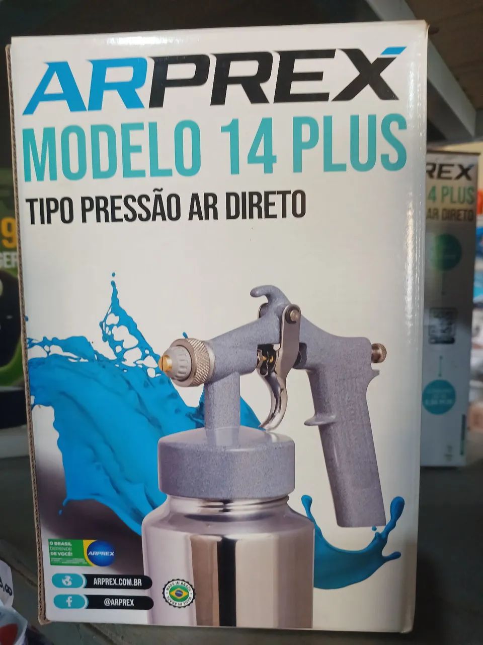 Pistola de Pintura Arprex - Modelo 25A Profissional - Foto 2