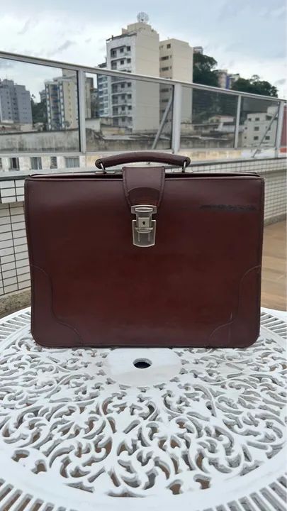 Maleta de Couro Vintage