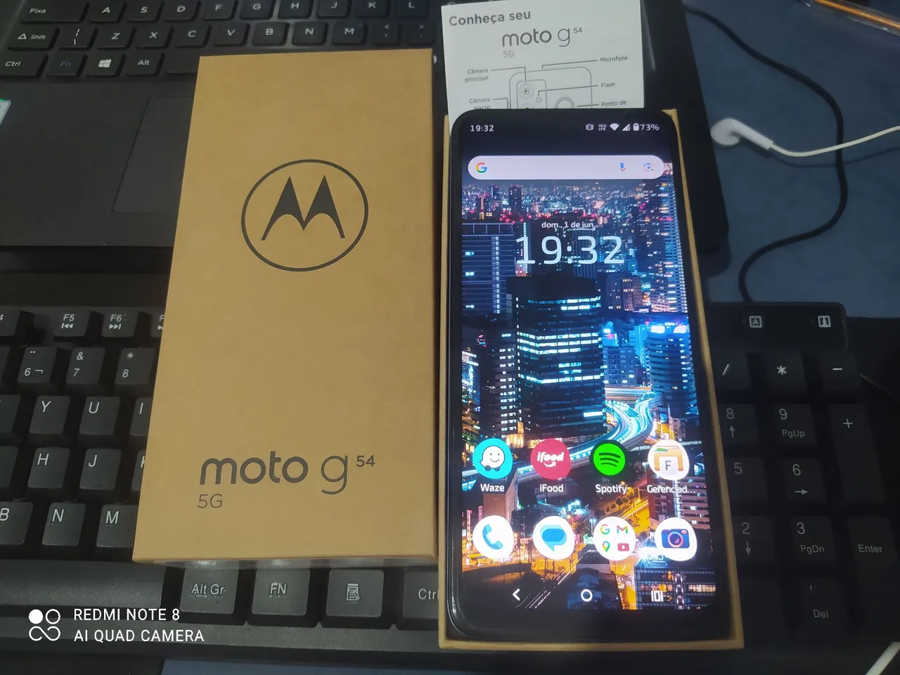 MOTO G54 5G 128GB NFC