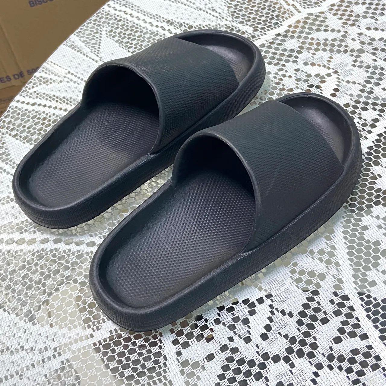 Chinelo slide preto 