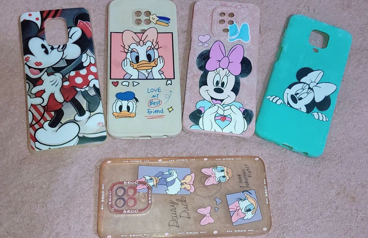 Capas para Celular lote 17 unidades importadas - Xiaomi Redmi Note 9 Pro ou 9S<br>