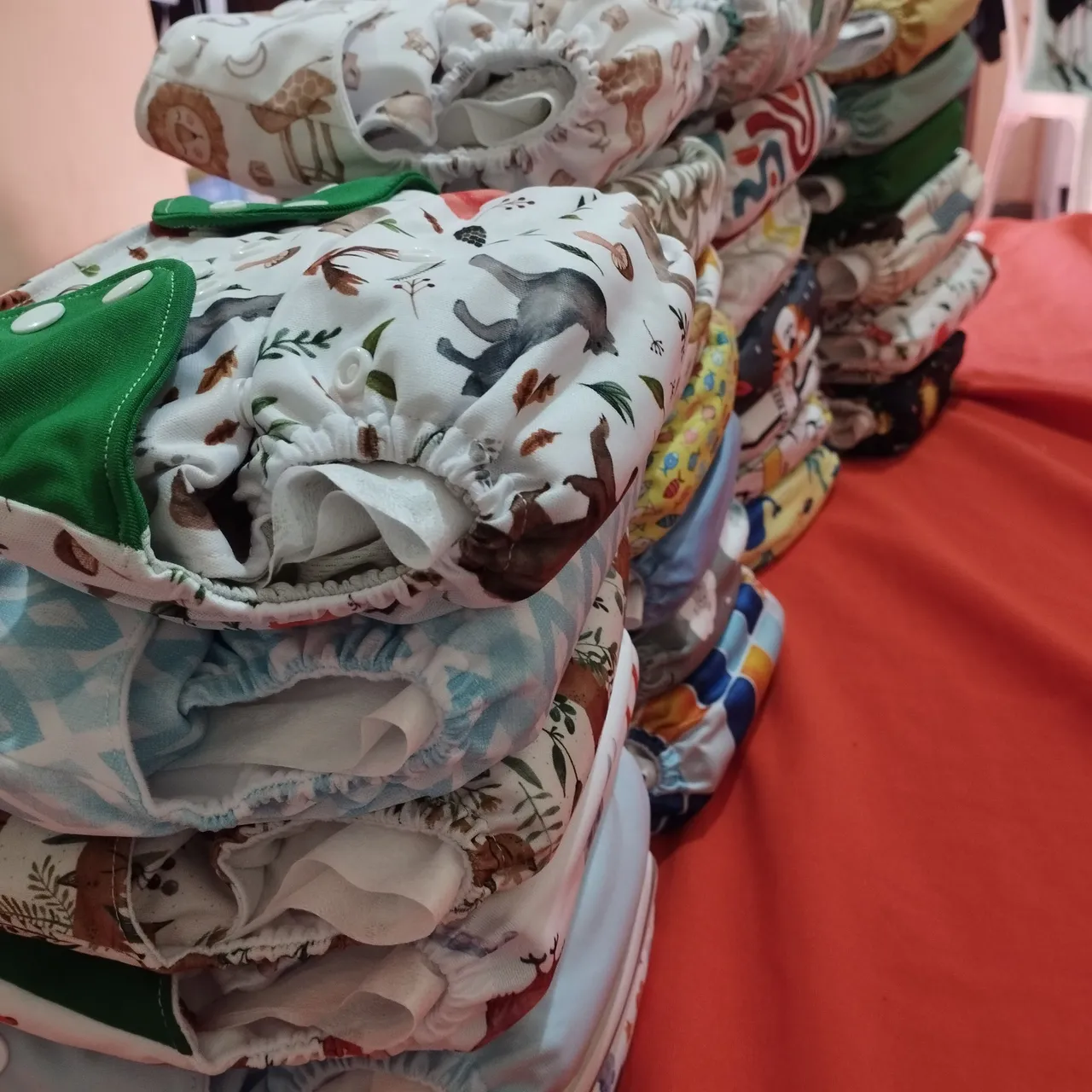 Kit de Fraldas ecológicas - Diversas estampas