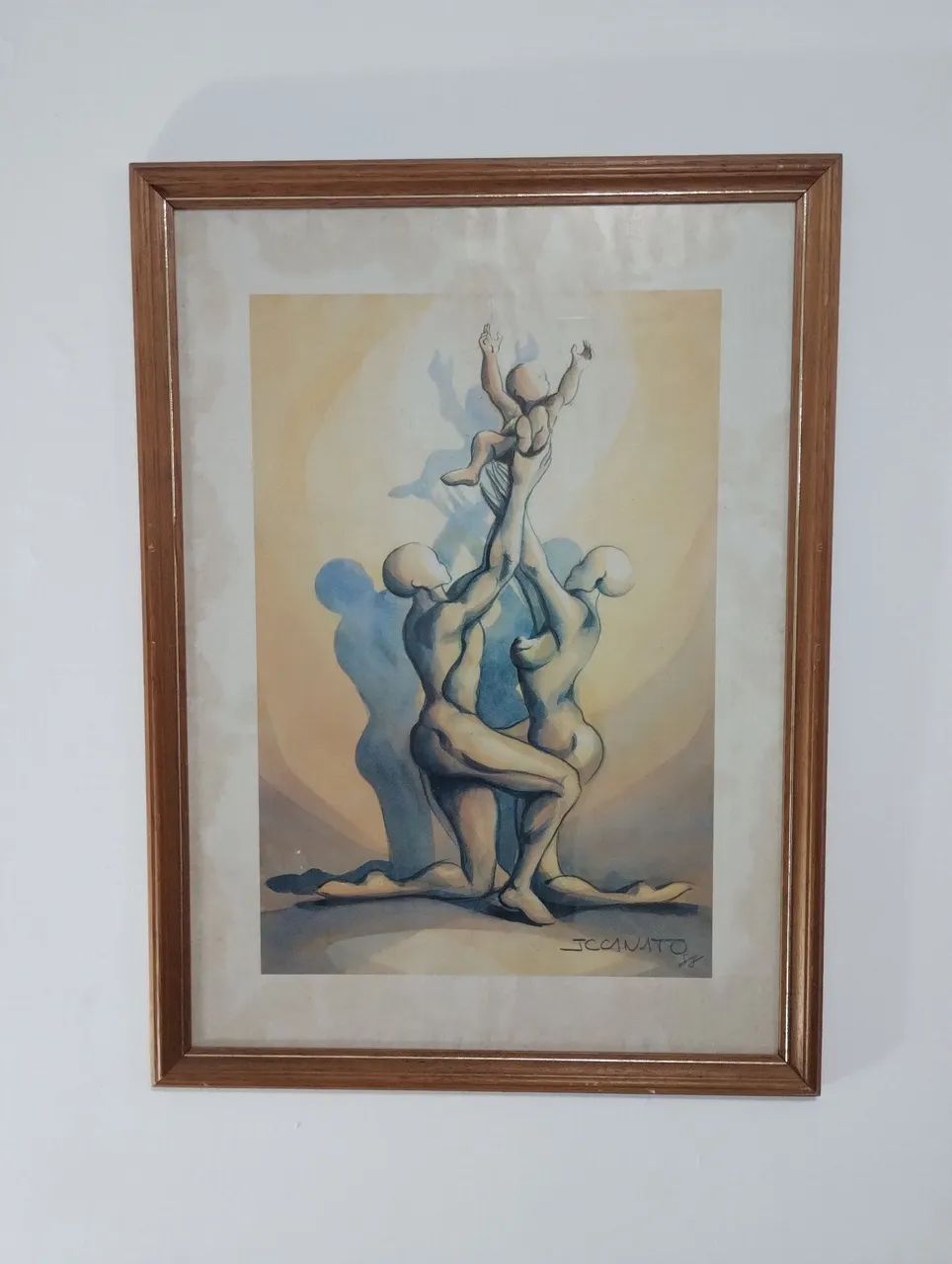 Réplica original da obra "Monumento a saúde"
