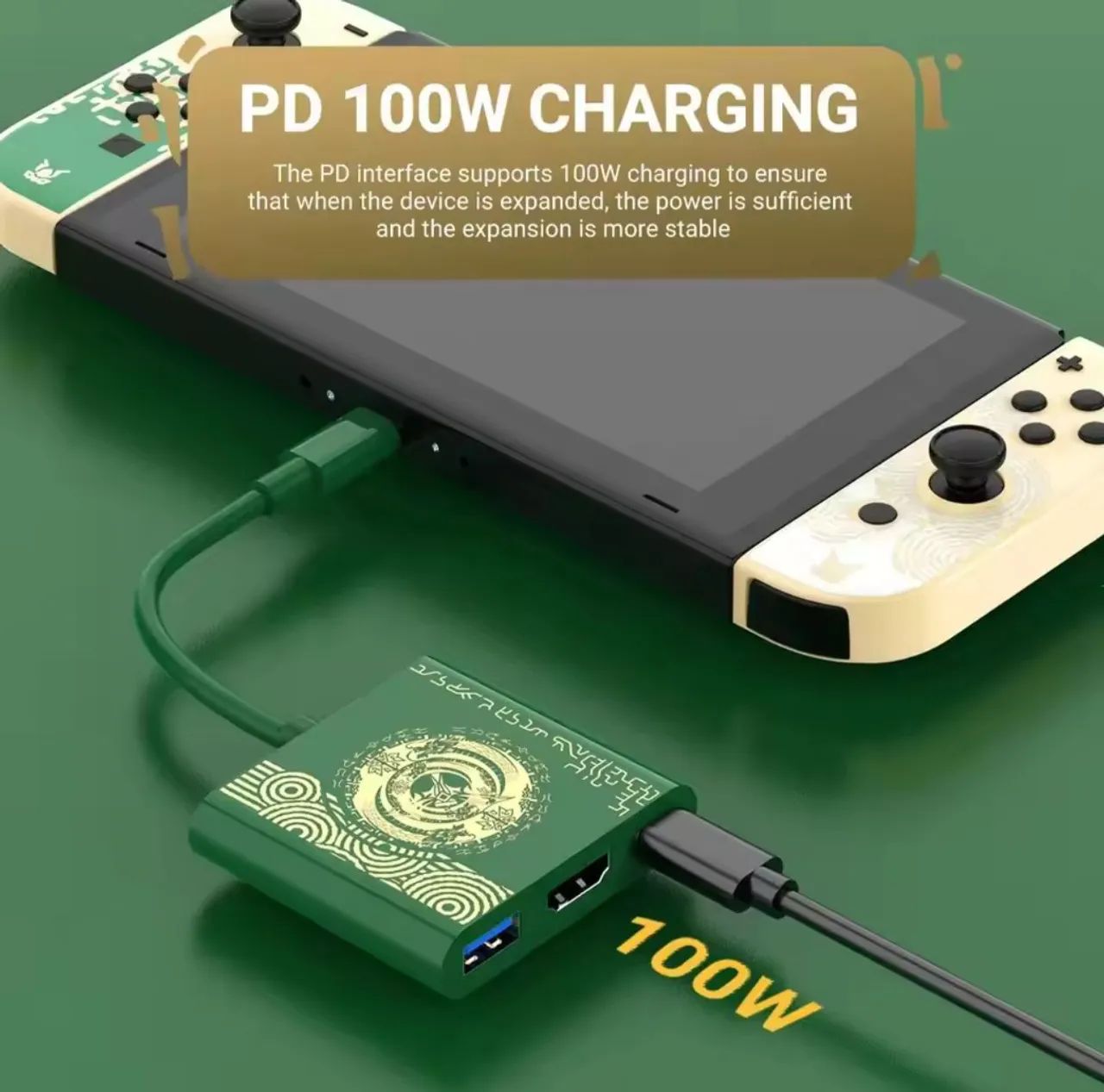 Dock 3x1 para Nintendo Switch  - Foto 3