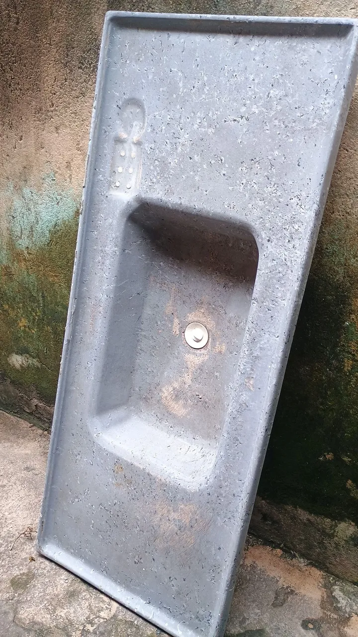 Cuba/Pia de material resistente