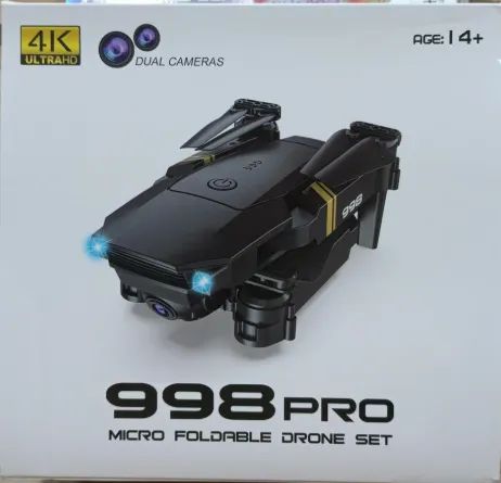 Drone 998 Pro com Camera dupla 4K Ultra Wifi 2,4 GHz - Foto 2