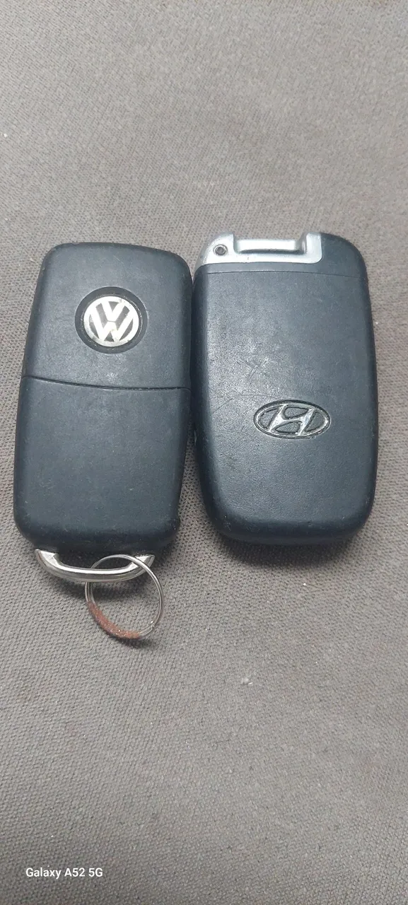 Chave Canivete VW e Hyundai
