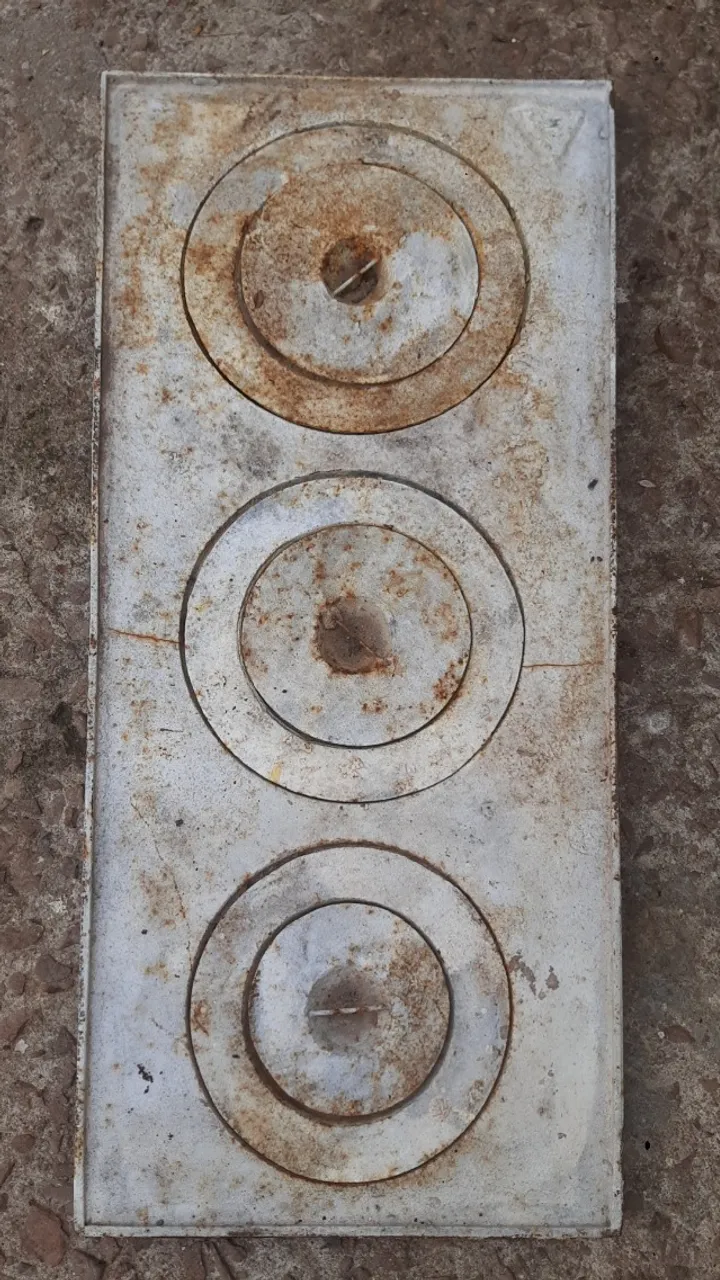Chapa de fogão a lenha