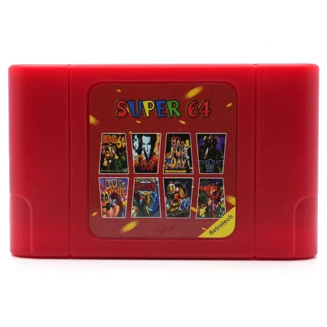 ED64 Plus - Cartucho EverDrive N64 - Perfeito Estado + SD com ROMs