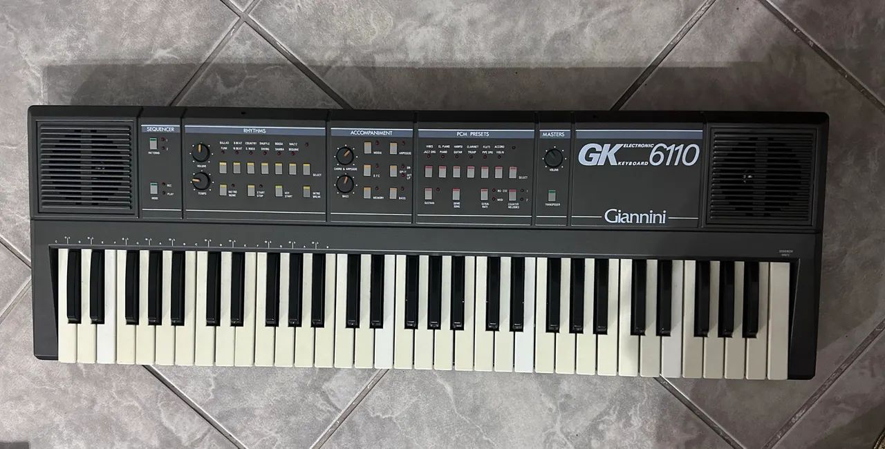 Teclado Giannini GK 6110 - Instrumentos musicais - Vila