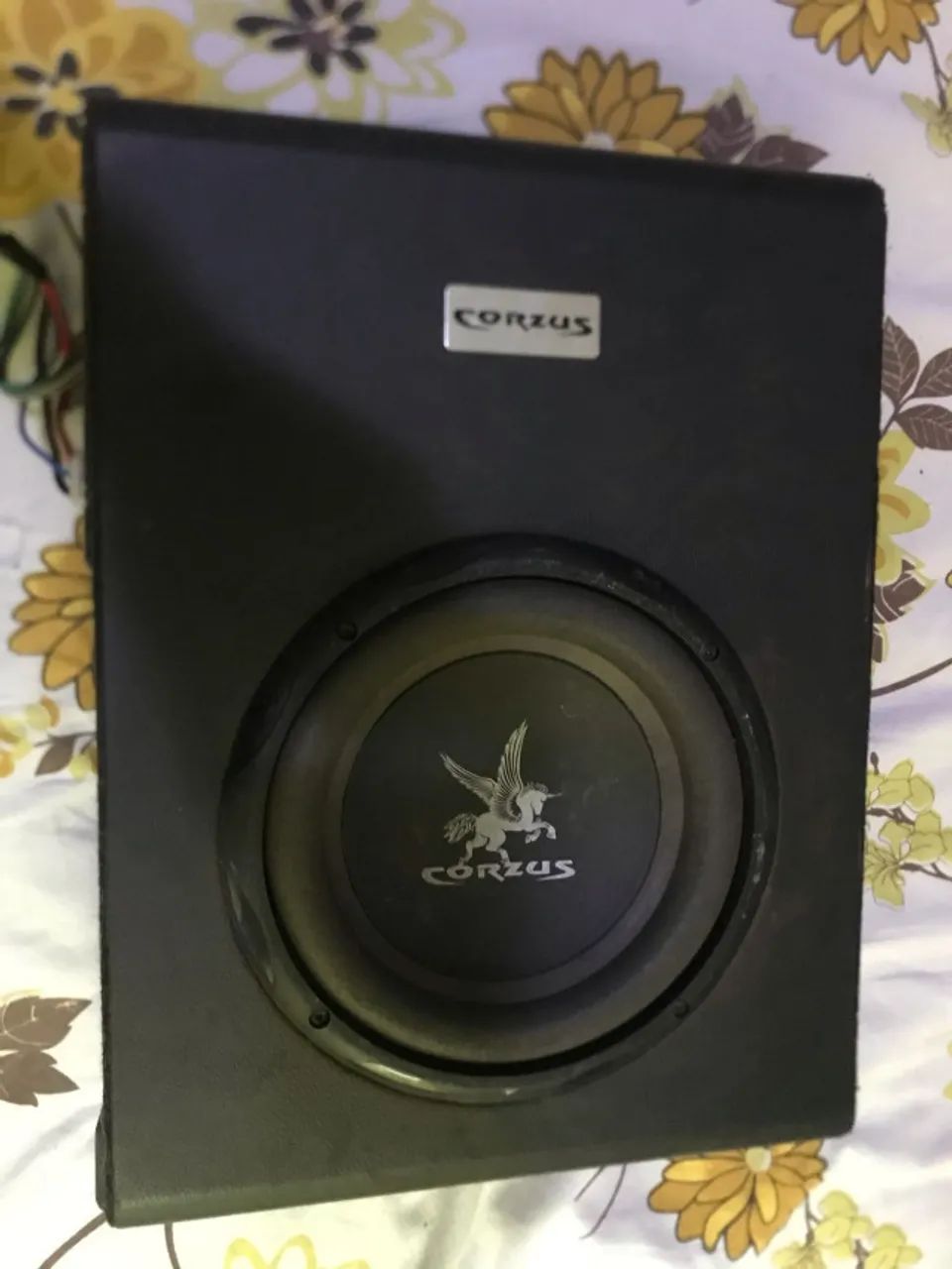 Caixa Amplificada Corzus 200w Slim Rms Sub Grave 8 - Aparelhos de Som ...