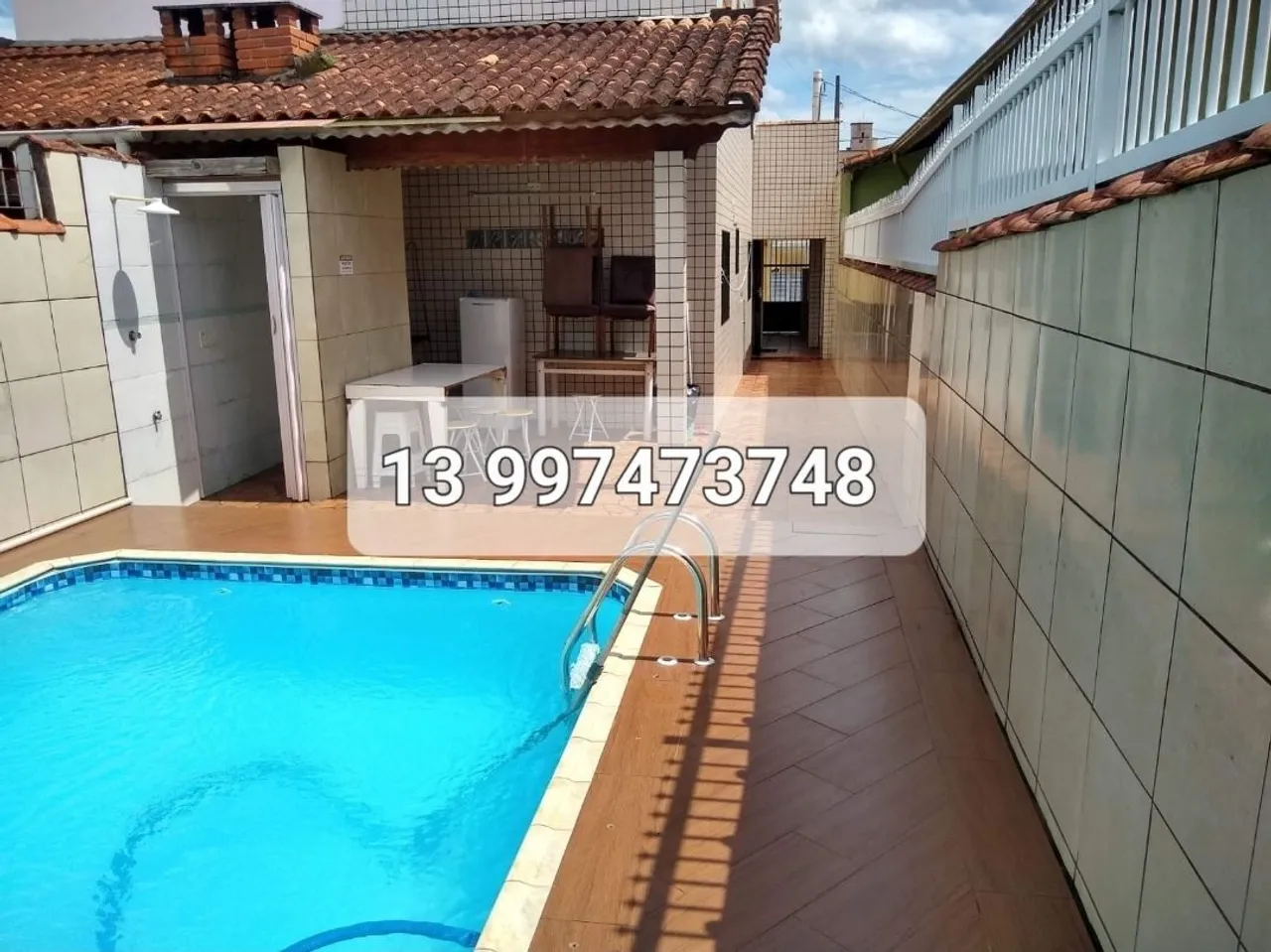 Aluga/venda sobrado com piscina 3.2000