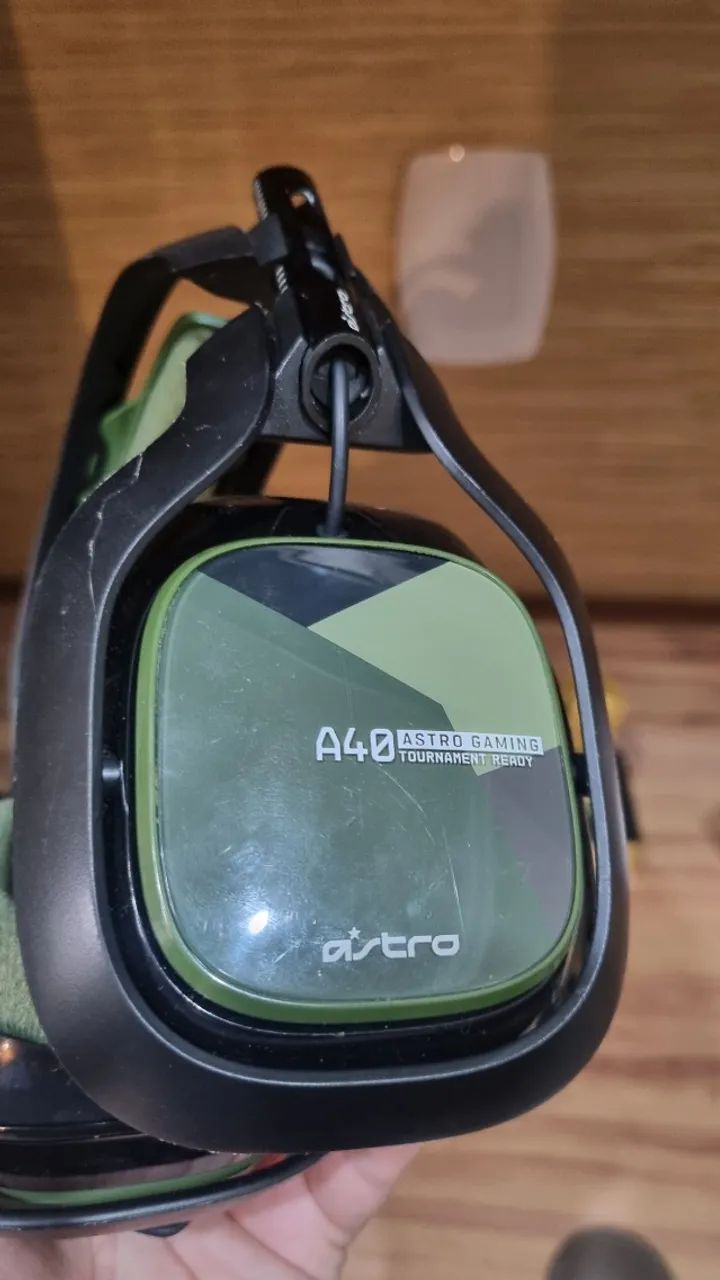 Astro A40 TR - Série Limitada Exército (Verde) - Headset Gamer Pro - R$ 500 - Foto 4