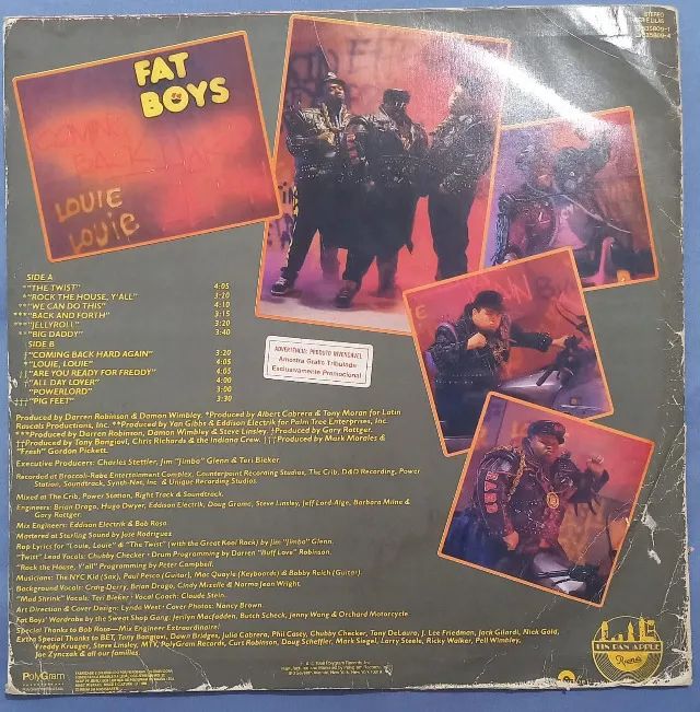 Disco de Vinil LP Fat Boys Coming Back Hard Again - Foto 2