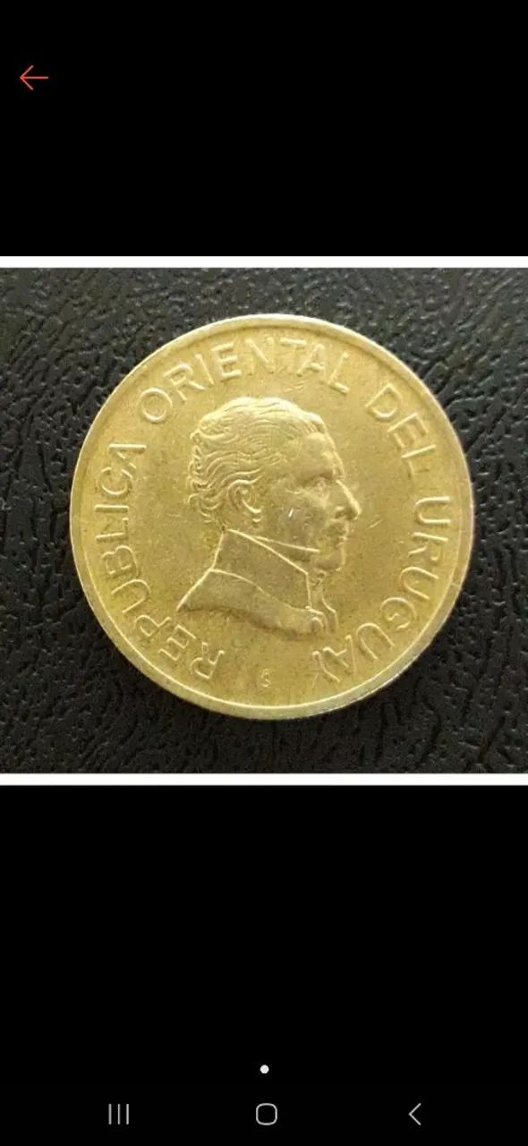 Moeda Antiga do Uruguai