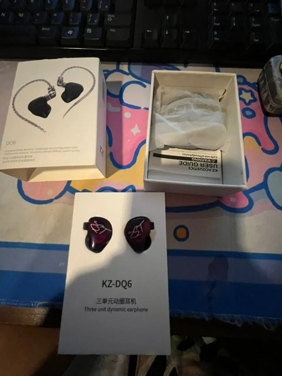 Kz Zst In Ear Sem Micro Retorno De Palco Monitor Cor Violeta Sem Microfone - Foto 2