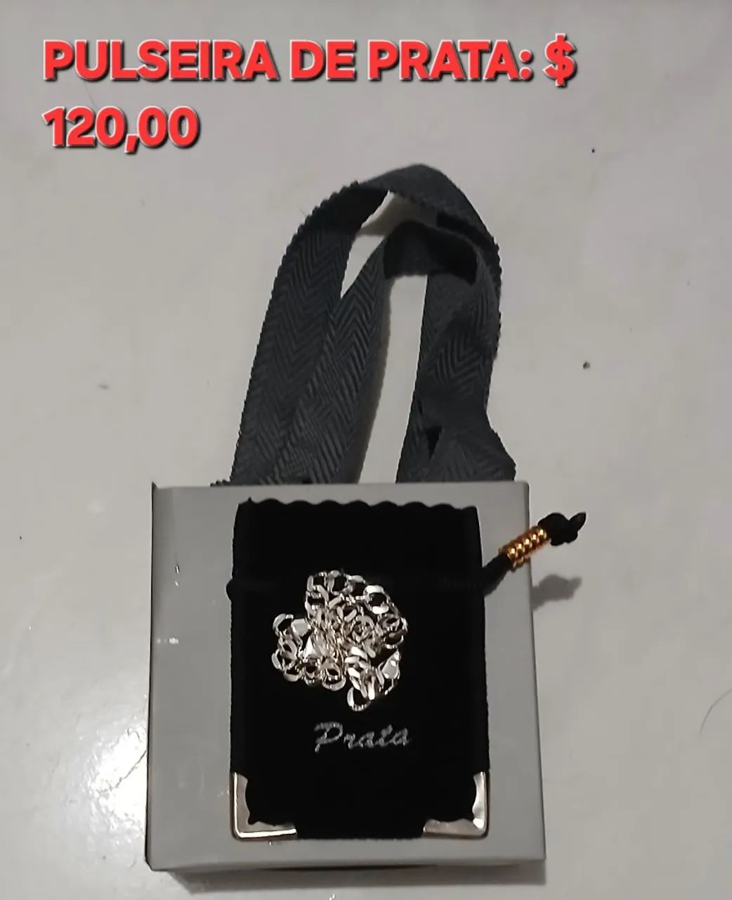 Pulseira de Prata Elegante e Delicada