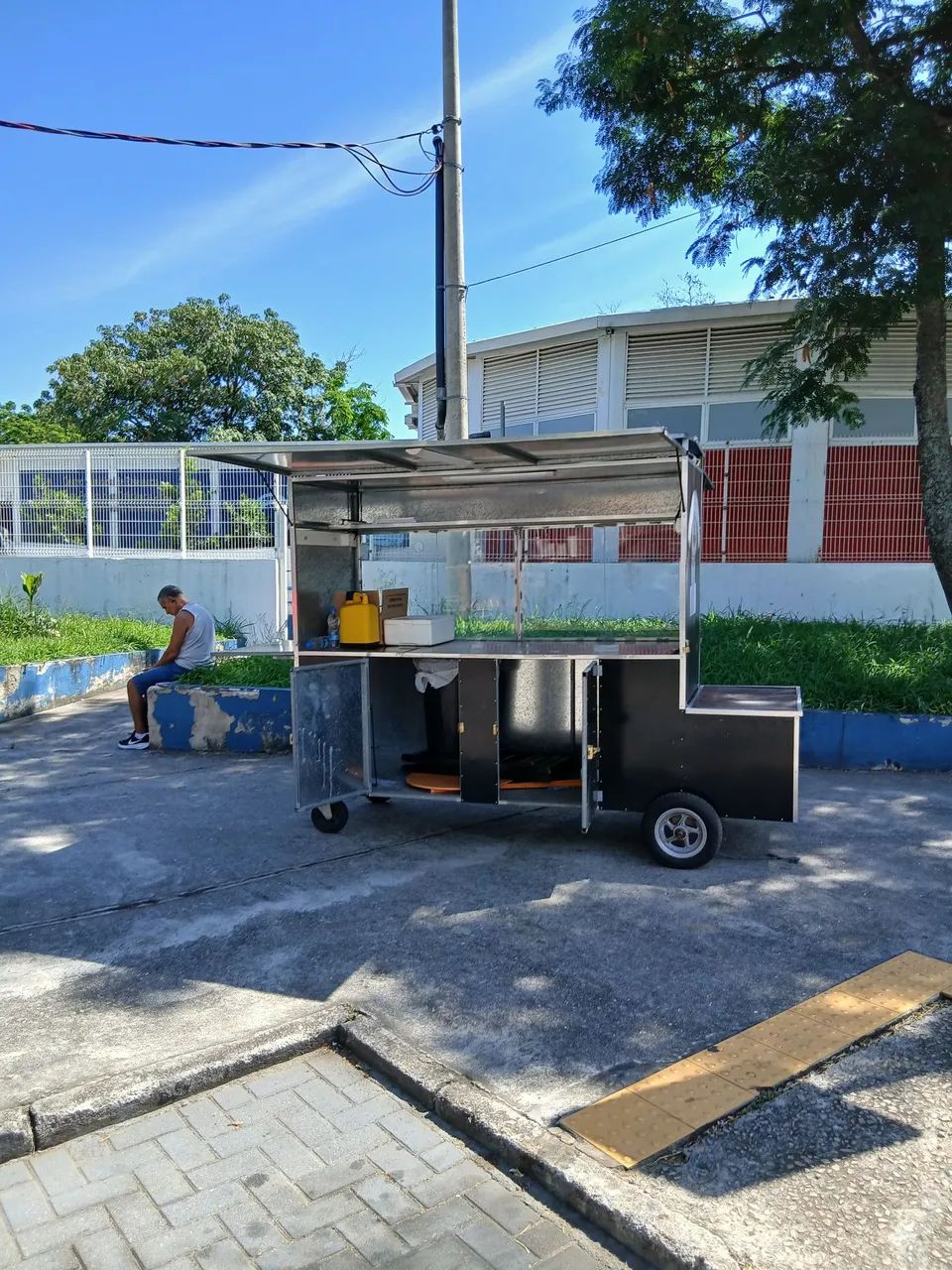 Carrinho para lanches grande, salgados, tapioca ou o que sua criatividade desejar. - Foto 6