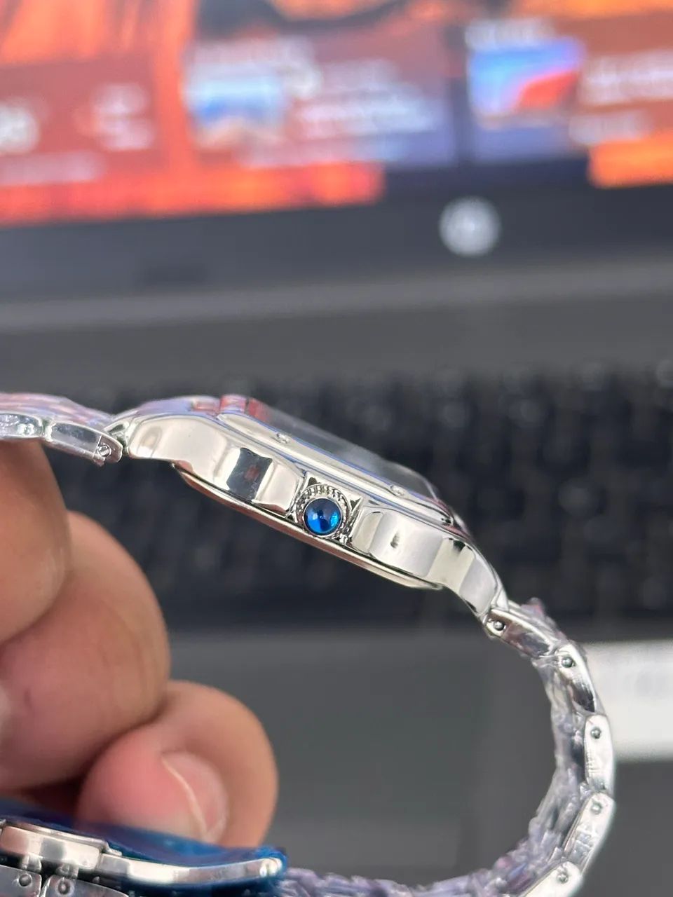 relógio cartier pantere silver - Foto 3