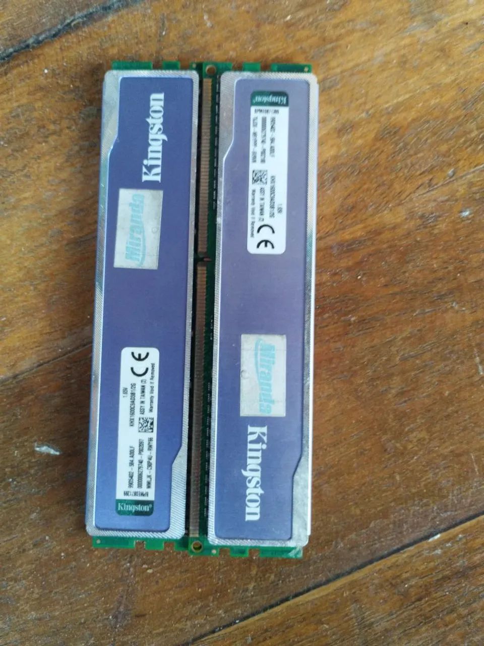 VENDE-SE MEMÓRIA RAM DDR3 HYPER BLU 2GB KINGSTON - Foto 2