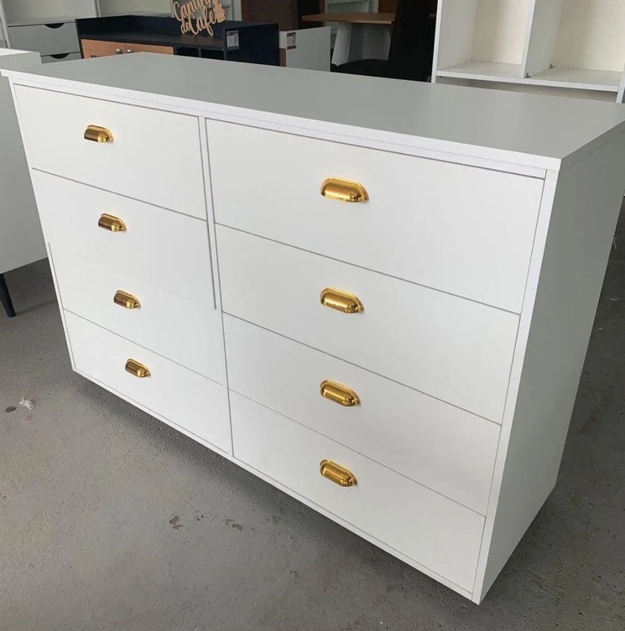 Oferta Ada cômoda em mdf entrega grátis 