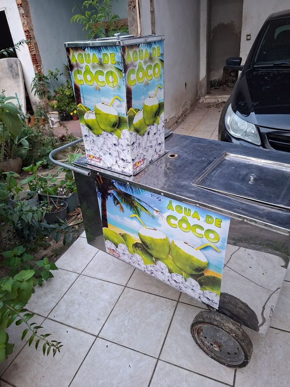Carrinho de água de coco  - Foto 3