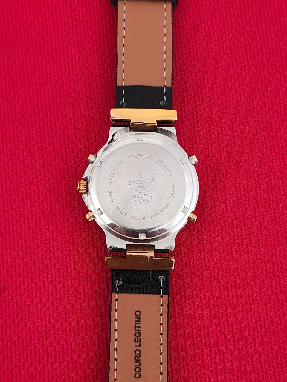 Relogio Séculos Minute repeater Banhado ouro Anos 90 - Foto 4