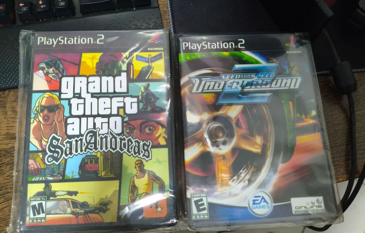 PS2 em bom estado com leitor perfeito. - Foto 3