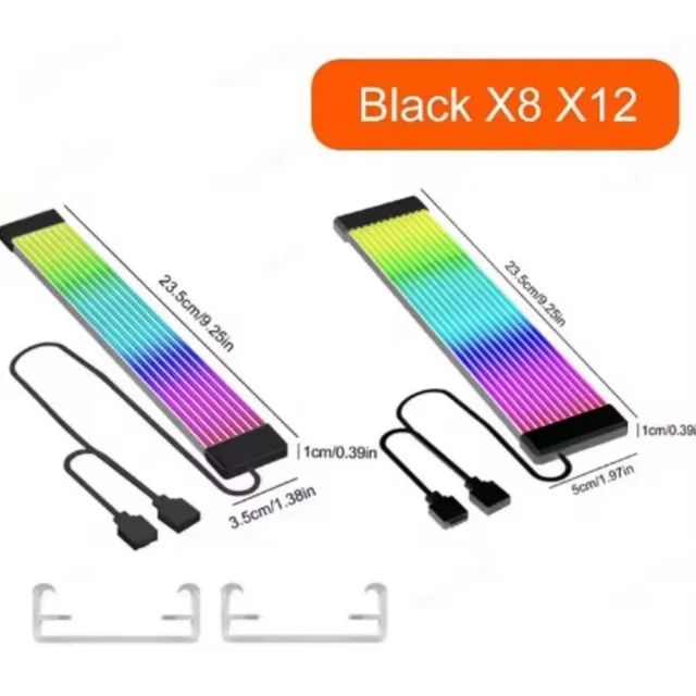 ARGB Faixa de luz rgb para cabo psu pc gpu, 5v, 3 pino sincronização argb cabo de extensão
