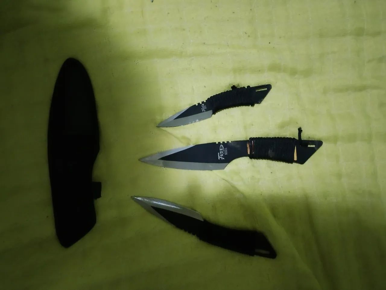 Arco e flecha profissional + shurikens e kunais ninjas  - Foto 3