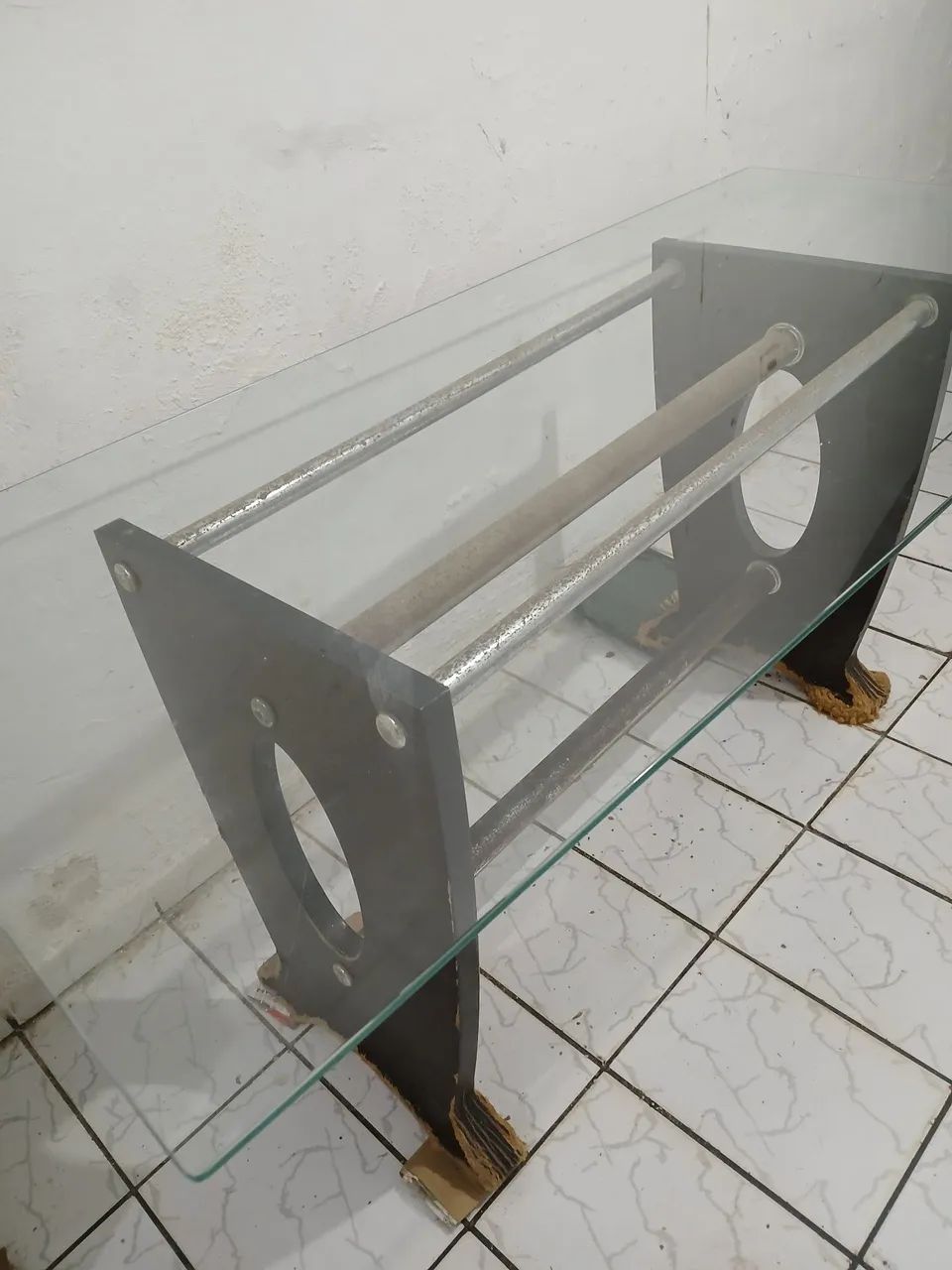 Vidro de mesa
