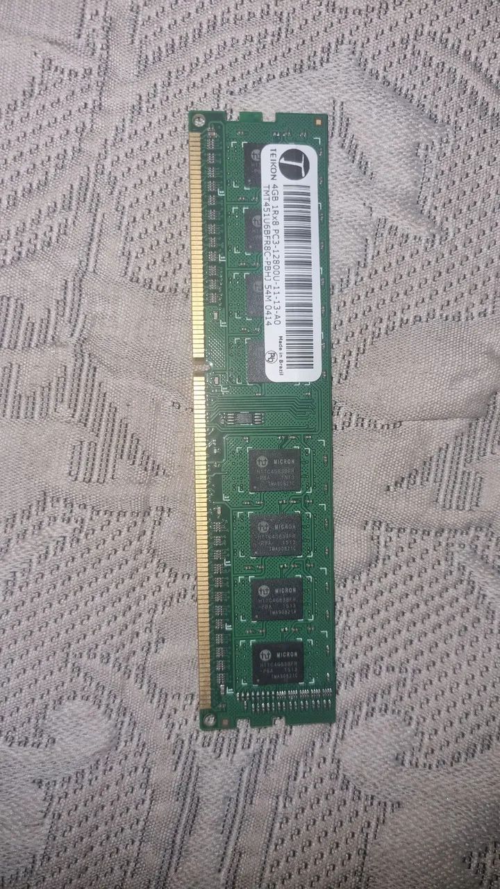 Memória Ram ddr3 4gb 1600Mhz