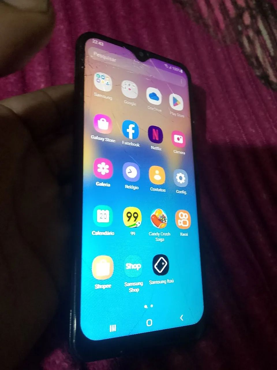 Celular Samsung A20 excelente  - Foto 2