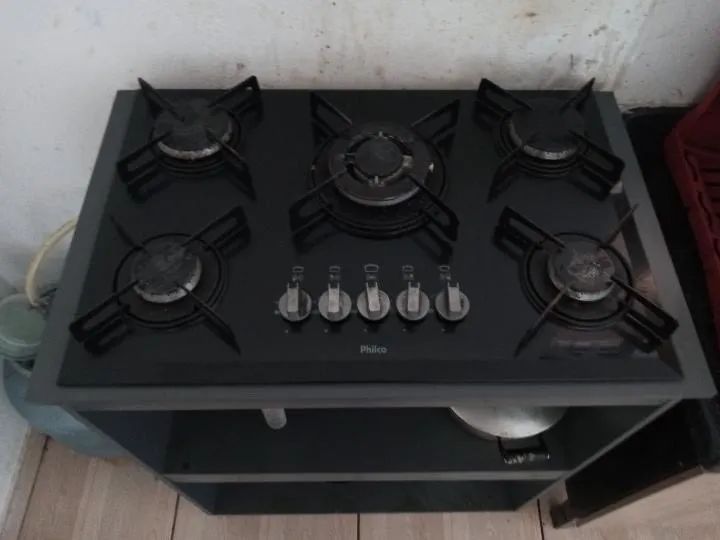 Cooktop com suporte 