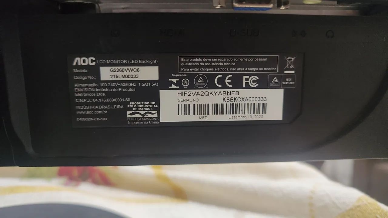 Monitor AOC HERO 75hz 24" - Foto 4