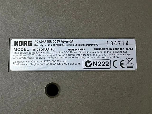 Sintetizador e vocoder Korg microKORG MK-1 - Foto 4