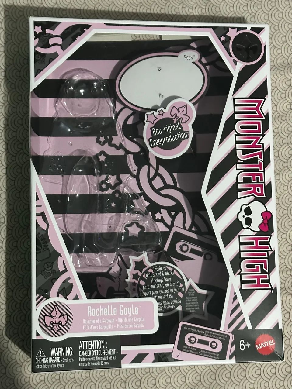 Caixa Monster High Rochelle creeproduction intacta  