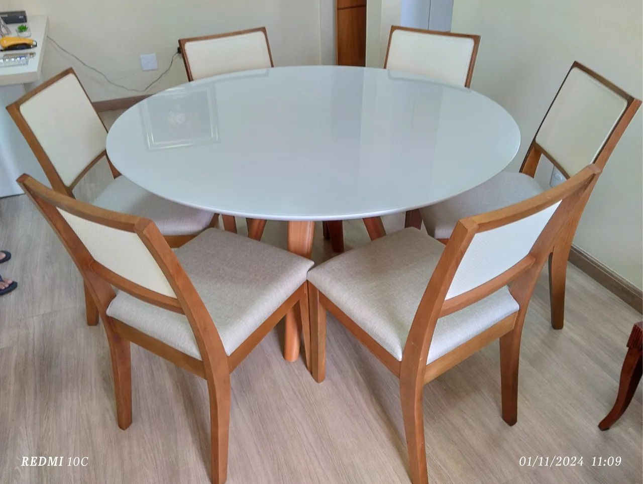 Mesa de madeira maciça pronta entrega  - Foto 2