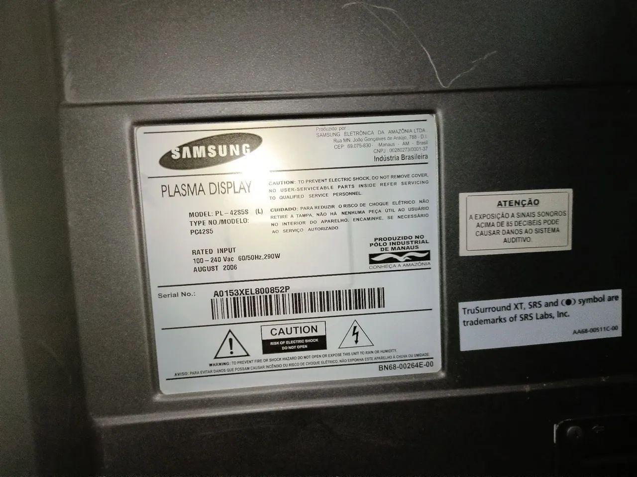 Tv 42 já com somdbar..não e smart - Foto 2