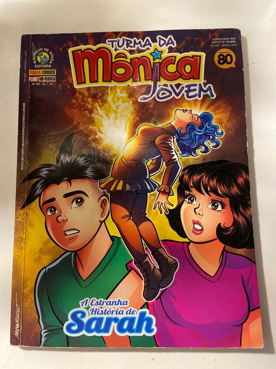 Turma da Mônica jovem 