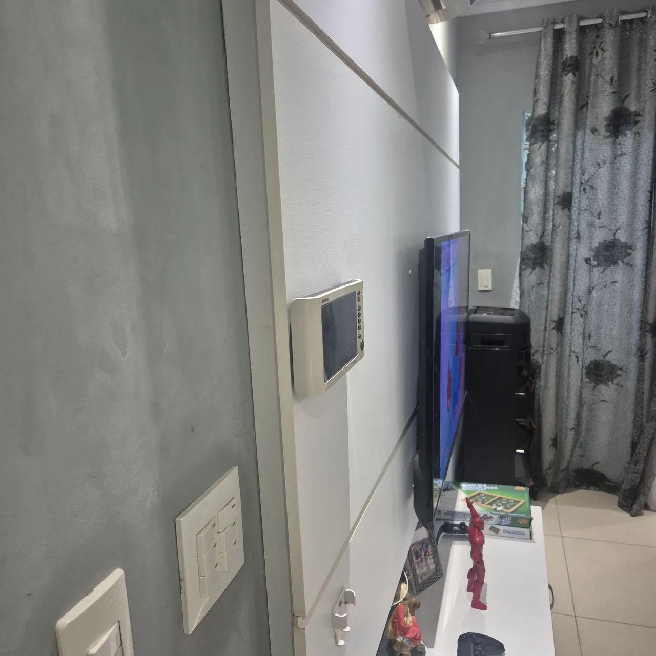 painel com rack para tv - Foto 4