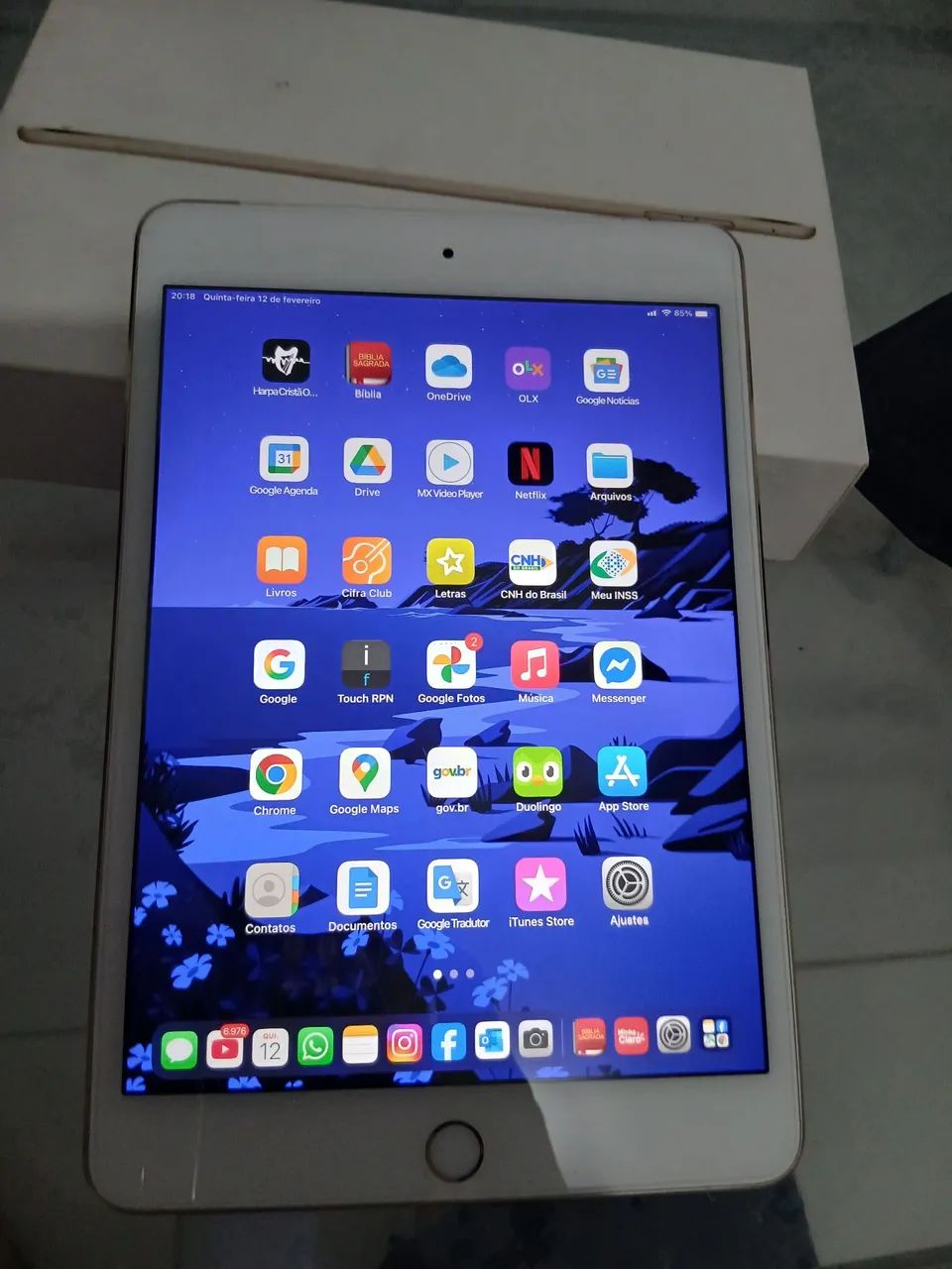 Ipad mini 4 128 giga com chips 