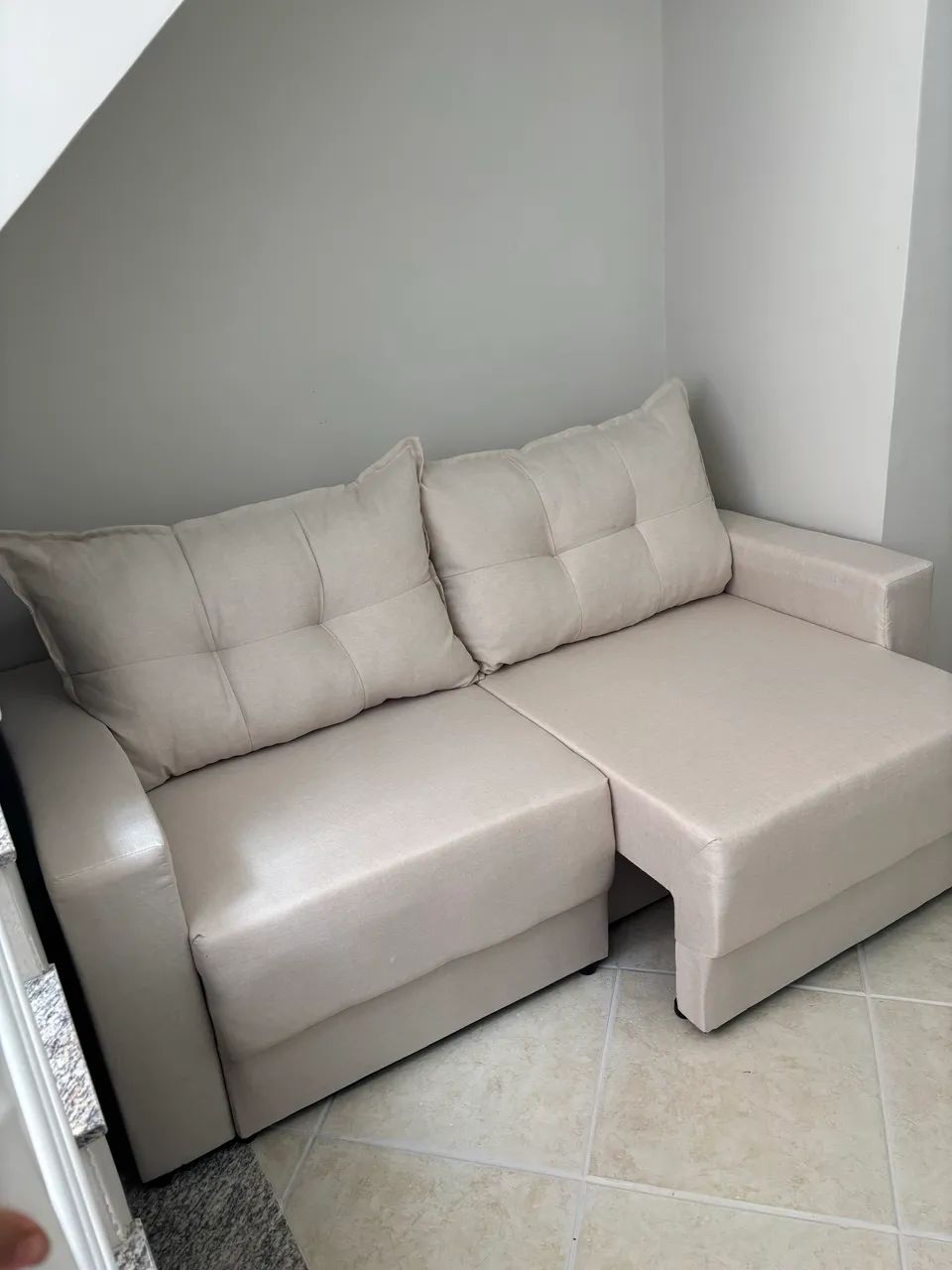 Sofá retrátil NOVO  - Foto 4