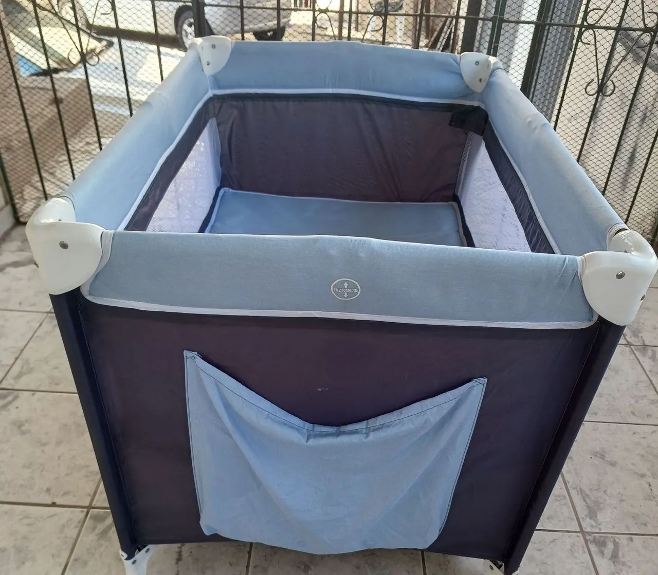 Berço portátil desmontável - Baby Style  - Foto 5